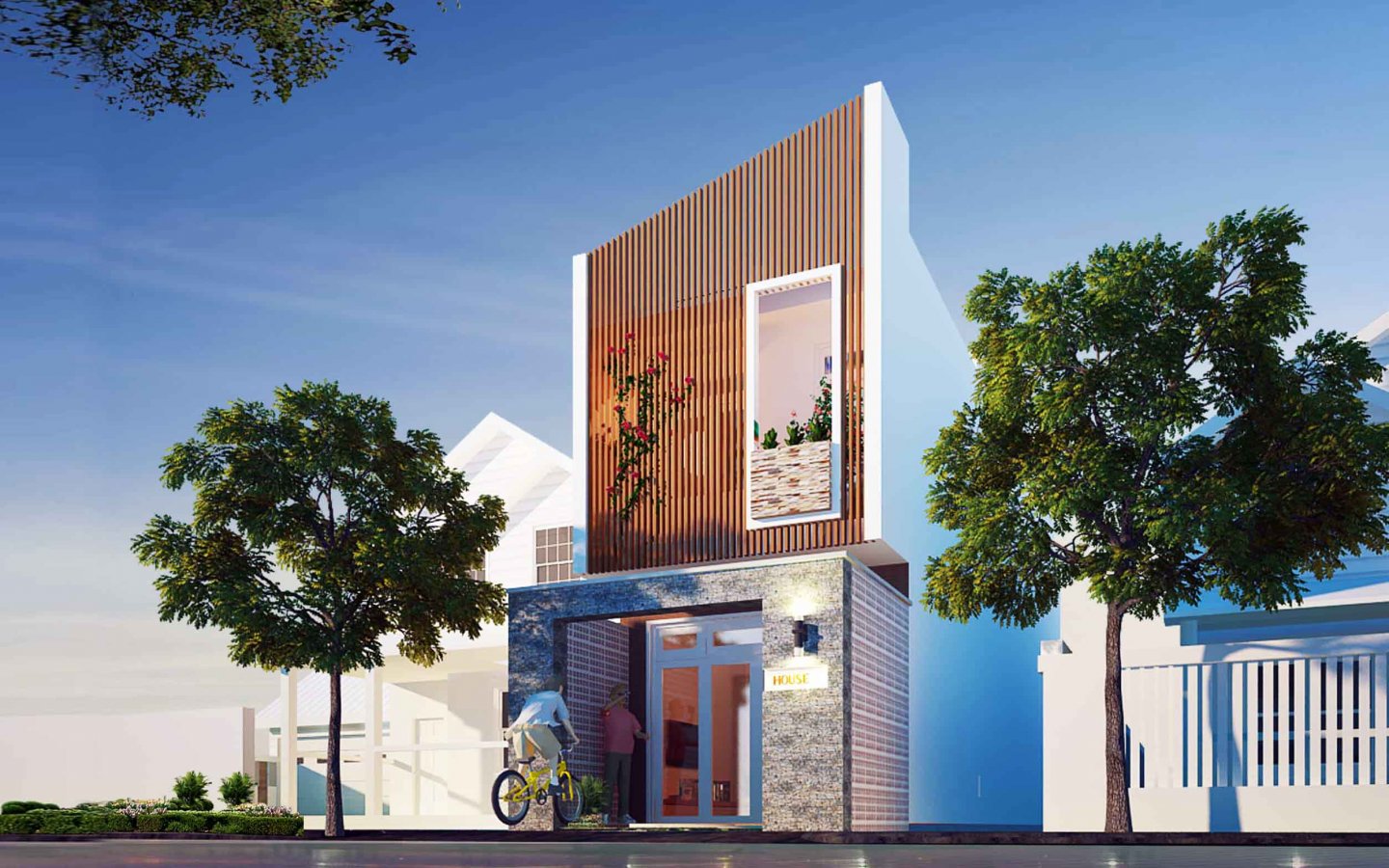 SonChi House | Nhà phố 2 tầng