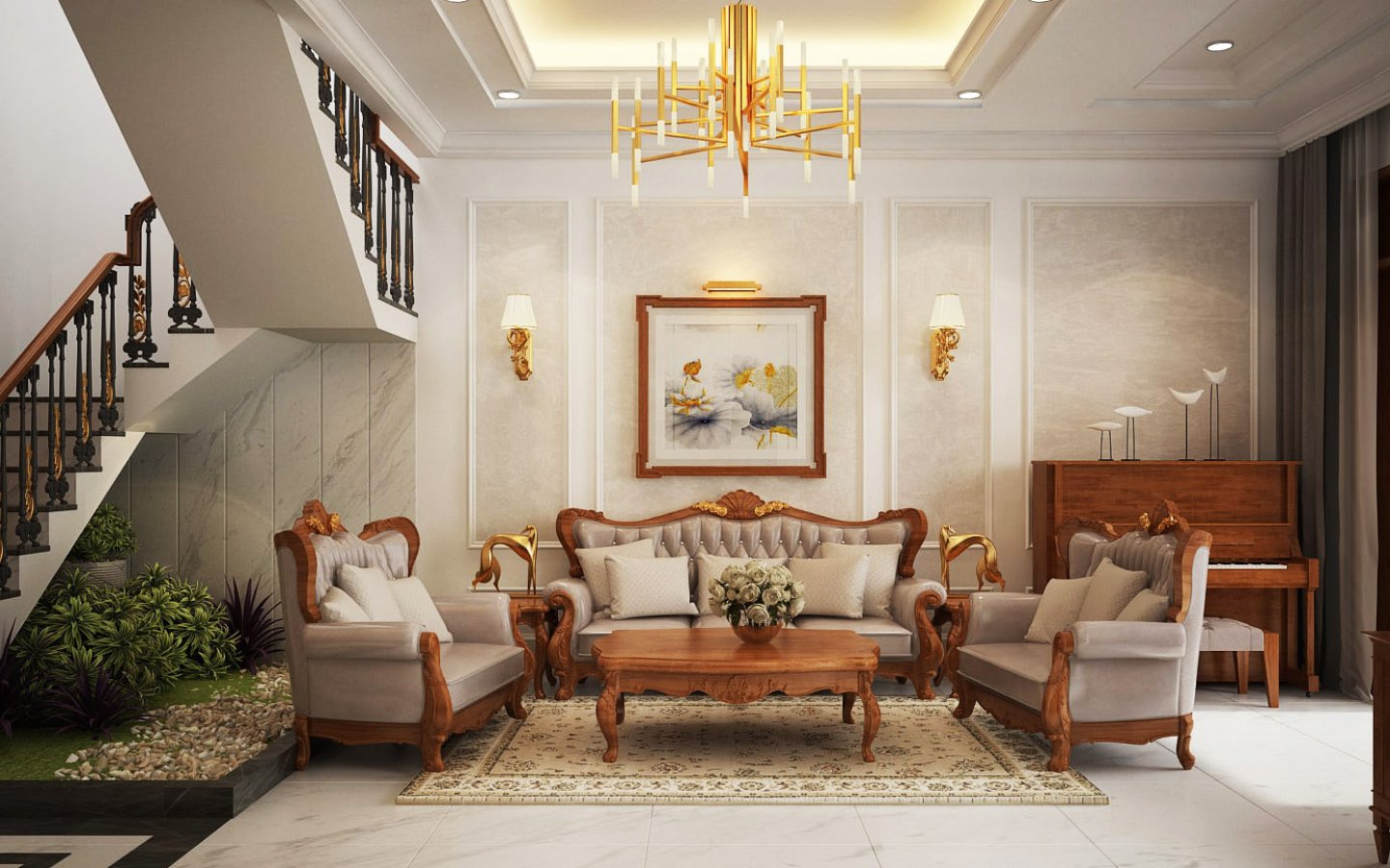 Huu house | Nhà phố tân cổ điển