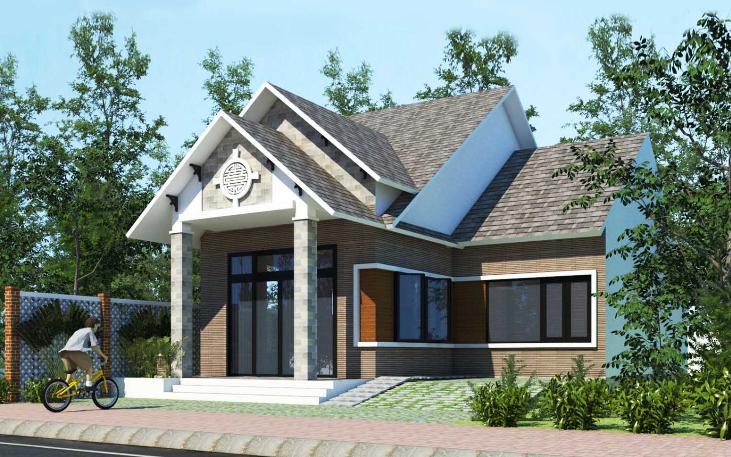 Quang Villa | Biệt thự 1 tầng