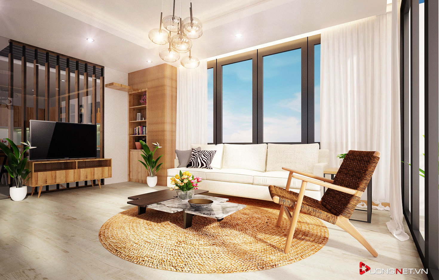 Nội thất phong c&aacute;ch tối giản
