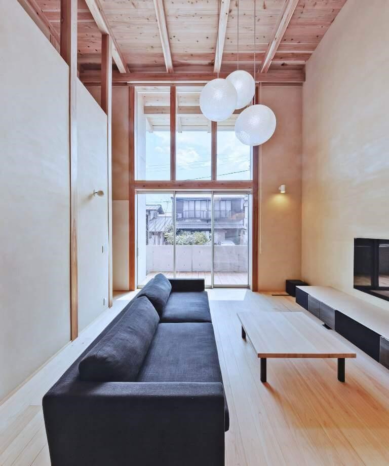 Mẫu ph&ograve;ng kh&aacute;ch tối giản phong c&aacute;ch hiện đại